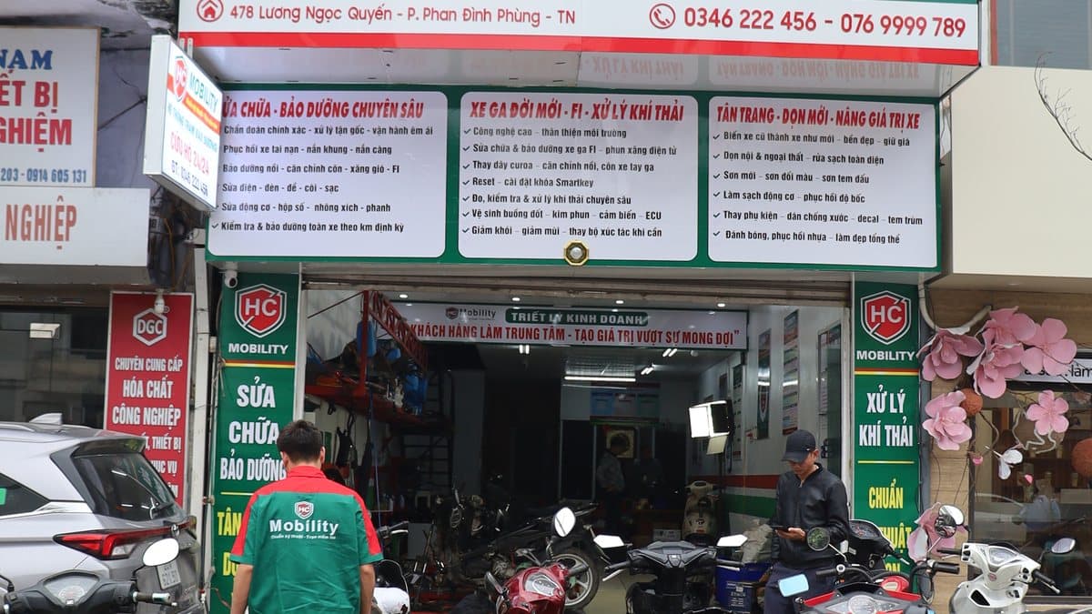 Cách nhận biết một tiệm sửa xe máy đáng tin cậy